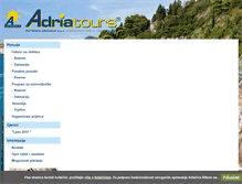 Tablet Screenshot of adriatours.hr